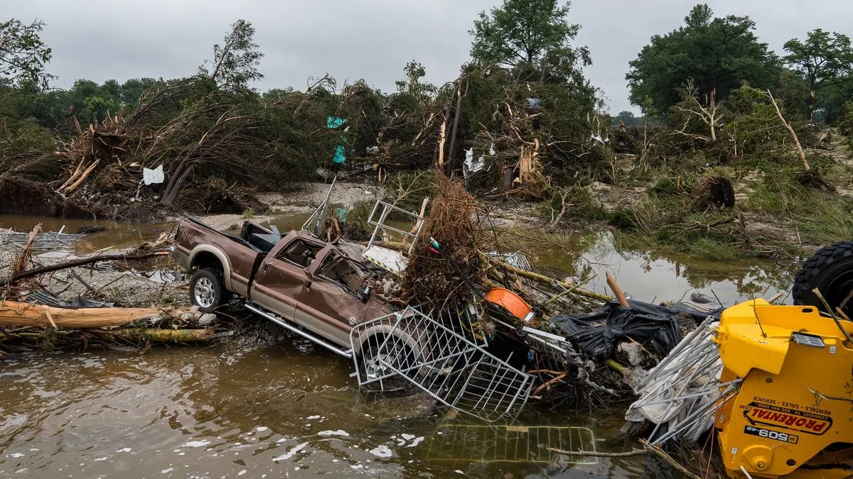 Extreme weather events like Texas rain are more likely to occur due to climate change, scientists warn