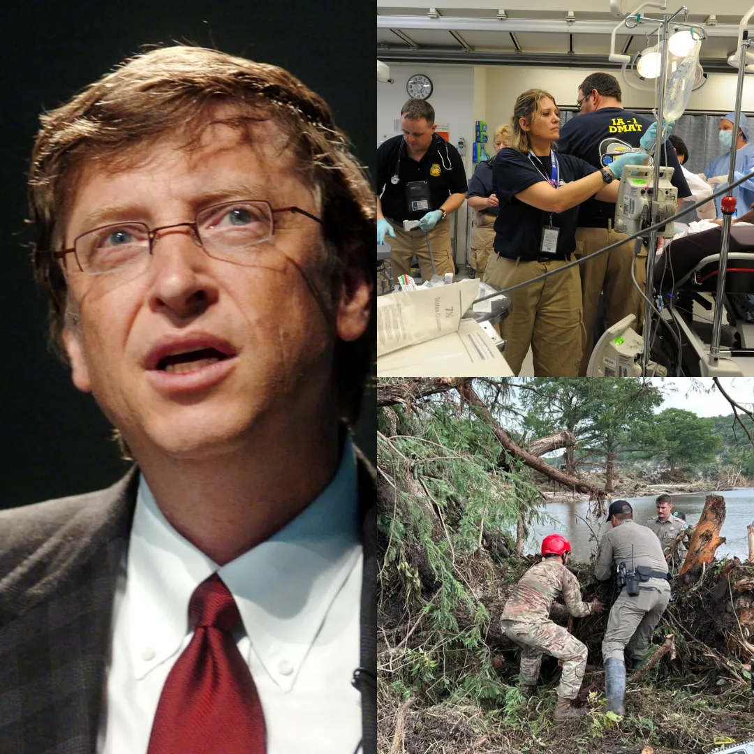 Bill Gates Donates Over $5 Million to Medical Relief Efforts After Texas Floods