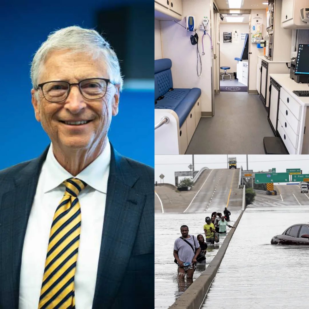 Bill Gates Donates Over $5 Million to Provide Mobile Healthcare After Texas Floods