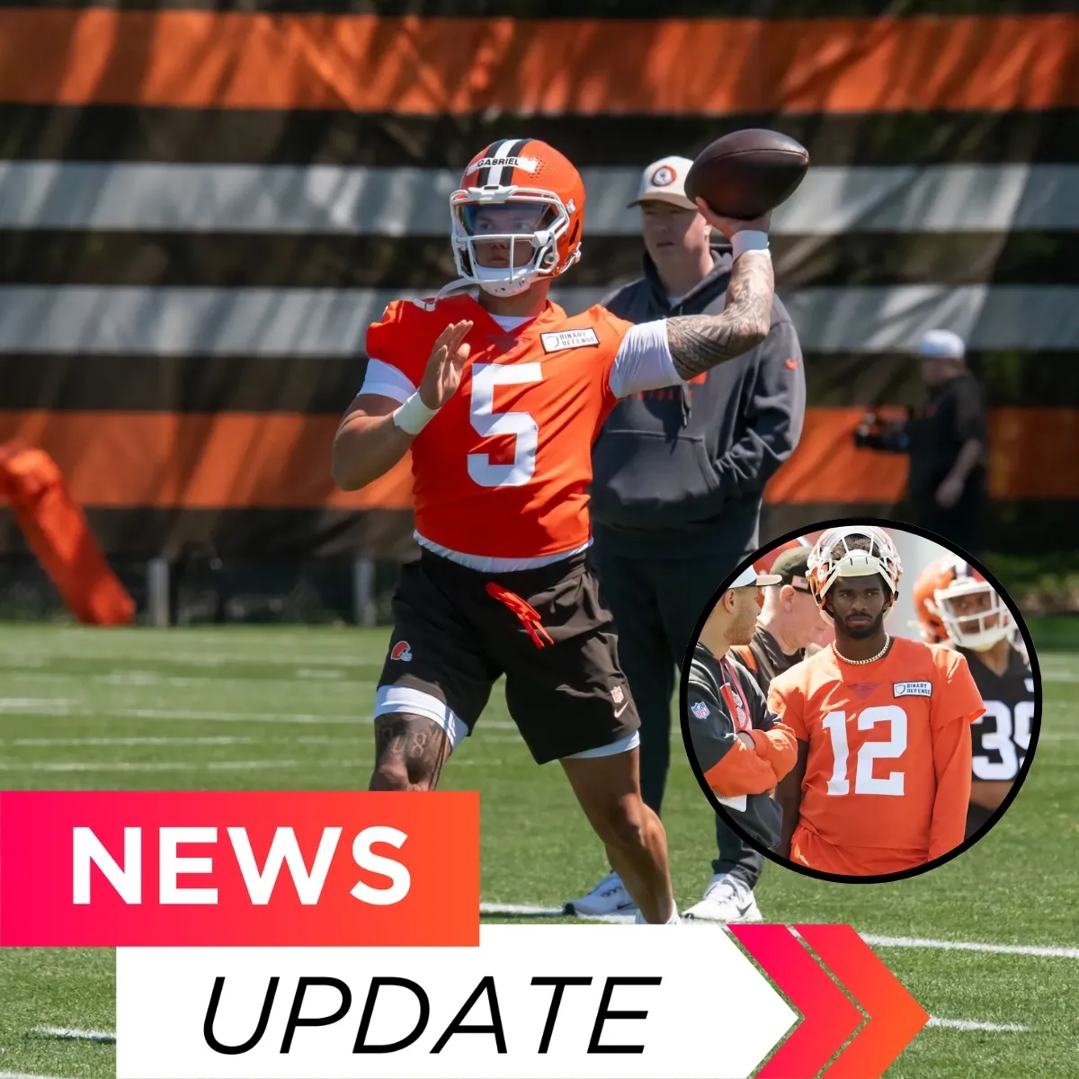 Browns QB Dillon Gabriel Put on Notice Ahead of Training Camp