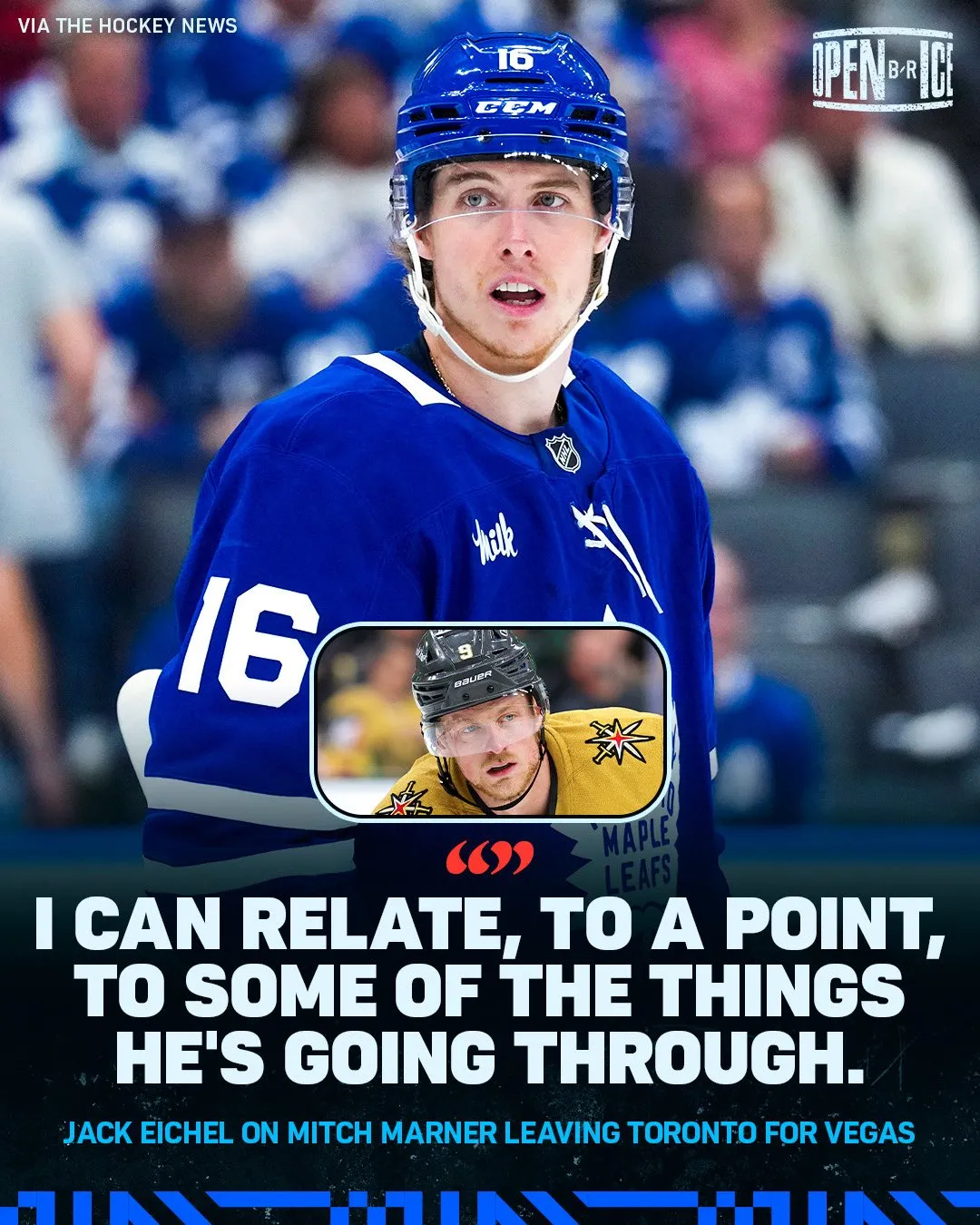 Elliotte Friedman: Golden Knights Planning Massive Jack Eichel Extension Likely to Exceed Marner's $12M AAV