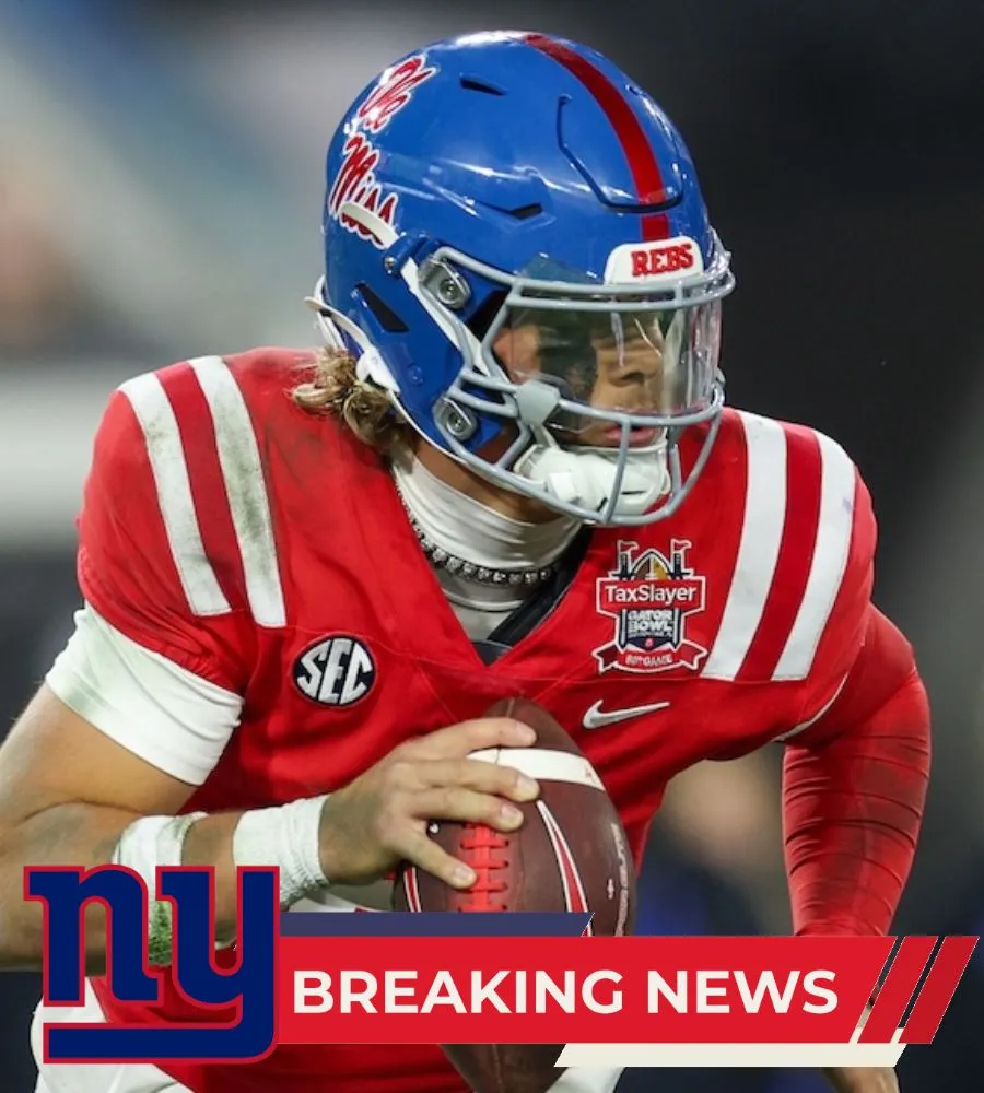 Former Ole Miss WR Sends Message on Jaxson Dart Ahead of Giants Training Camp