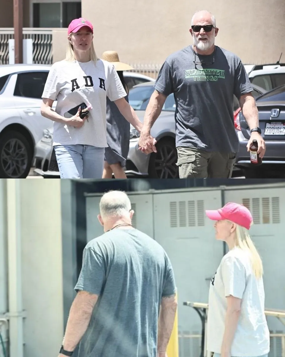 ERIKA'S NEW MAN: RHOBH star Erika Jayne holds hands with ex-Army Special Ops boyfriend nicknamed ‘Shrek’ on LA date