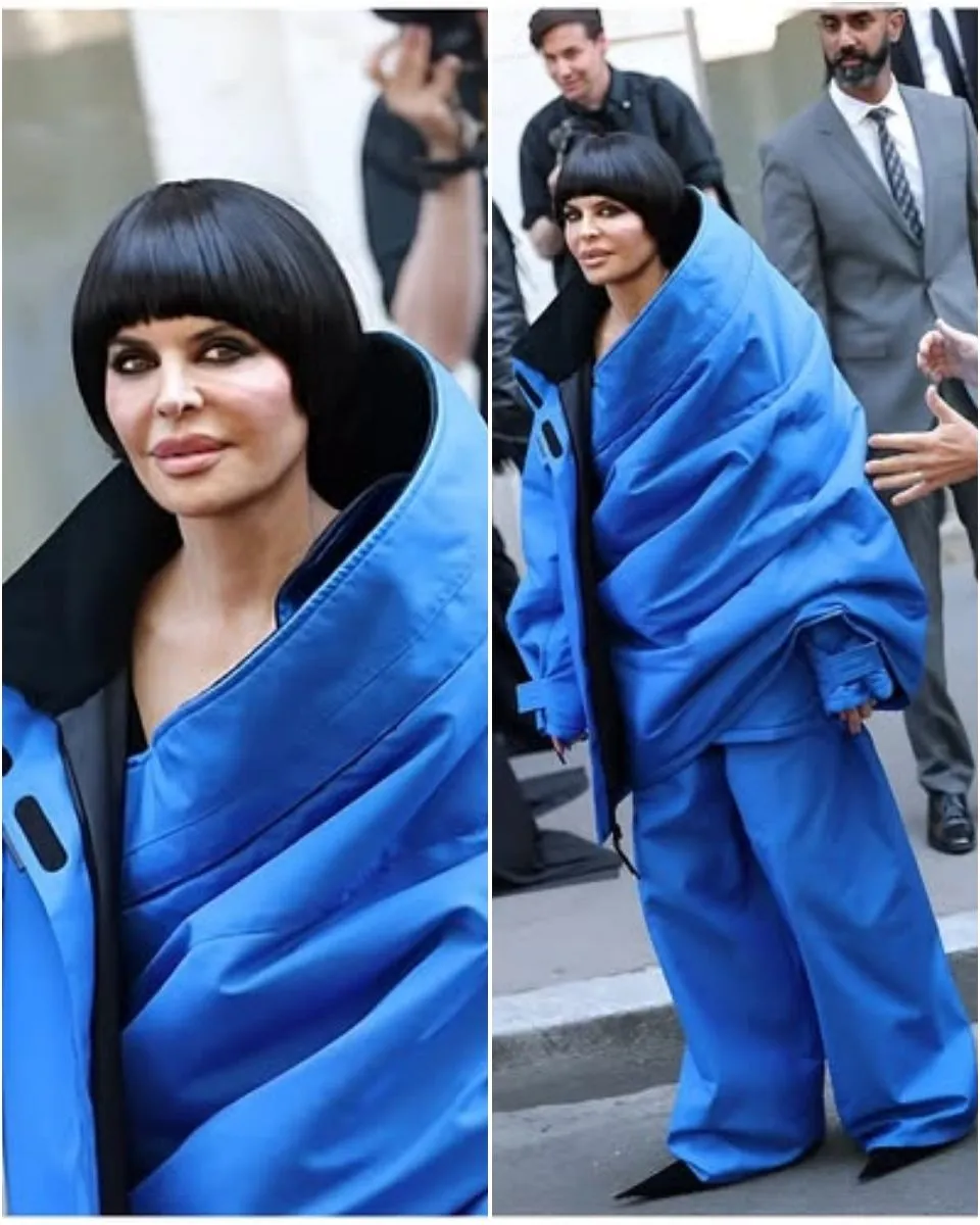 “It’s like a whole new Lisa” – Lisa Rinna, 61, stuns Paris Fashion Week with dramatic blunt bob transformation and bold Balenciaga look as she joins Kim Kardashian at star-studded catwalk show