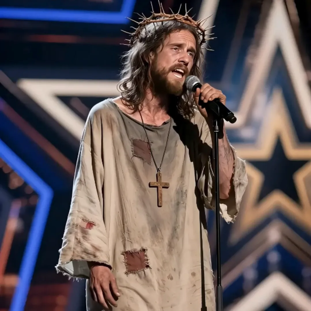 Man with God-Like Appearance Stuns AGT Audience with Heartfelt Song and Powerful Story