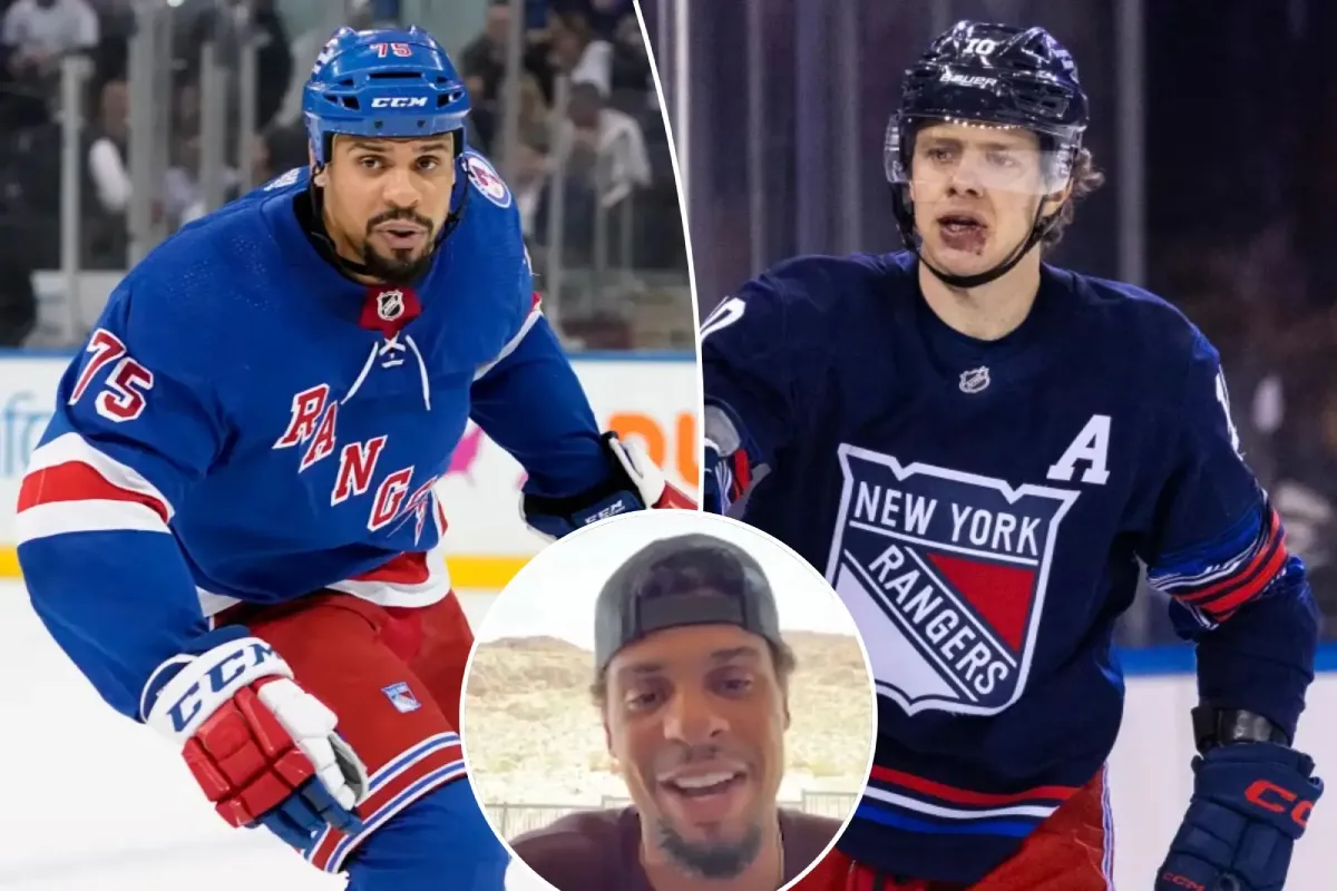 Ex-Ranger Ryan Reaves shared a wild off-day vodka ritual with Artemi Panarin