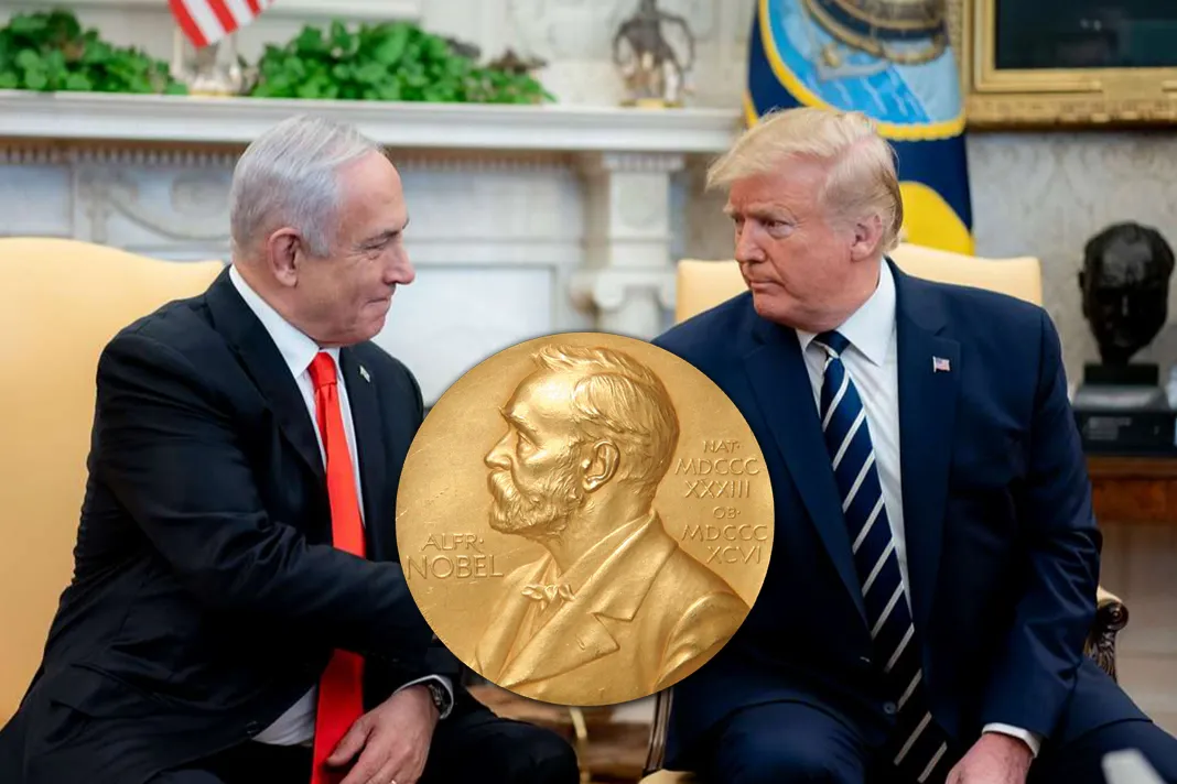 Netanyahu Nominates Trump for Nobel Peace Prize