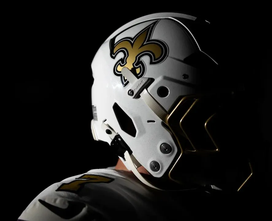 Saints won't be getting new jerseys after all, but these alternate helmets are a hit