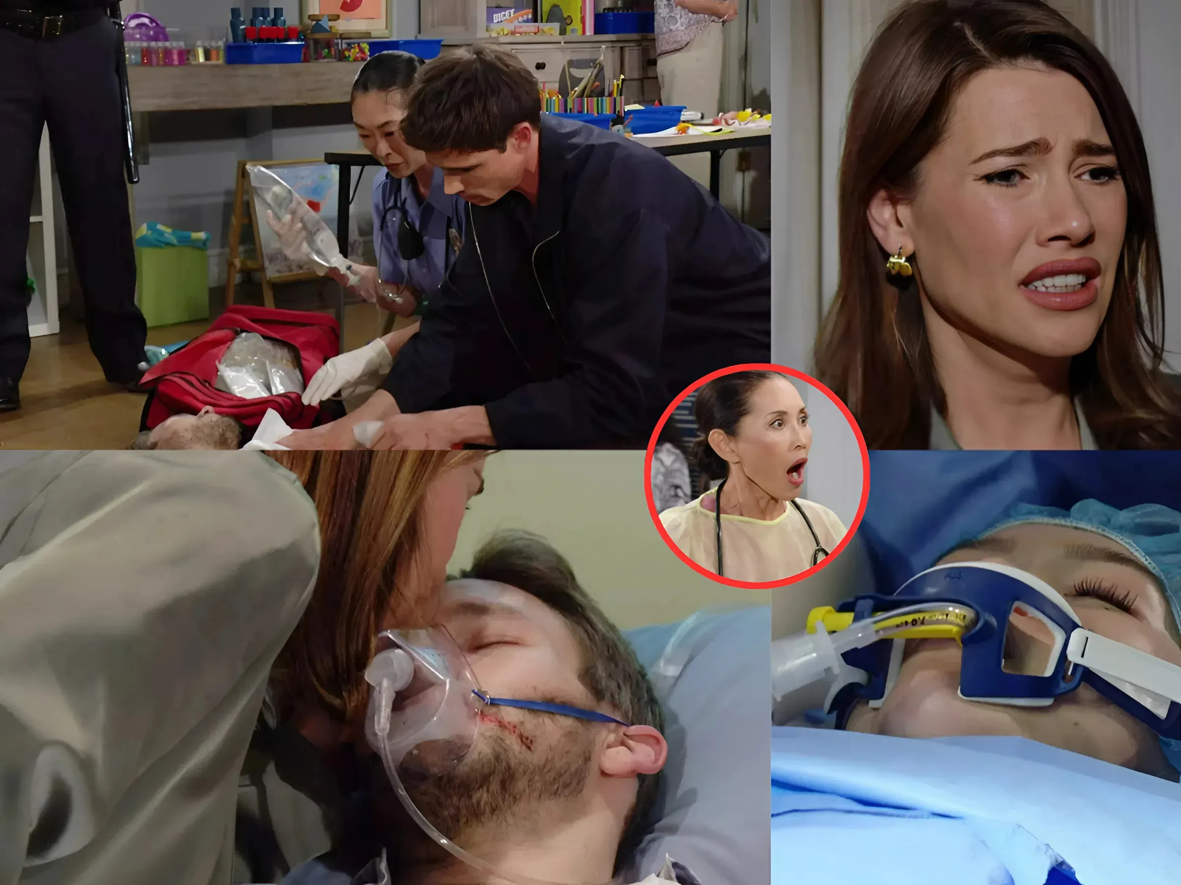 Hope Rushes to the Hospital as Both Liam and Luna Fight For Their Lives In Surgery