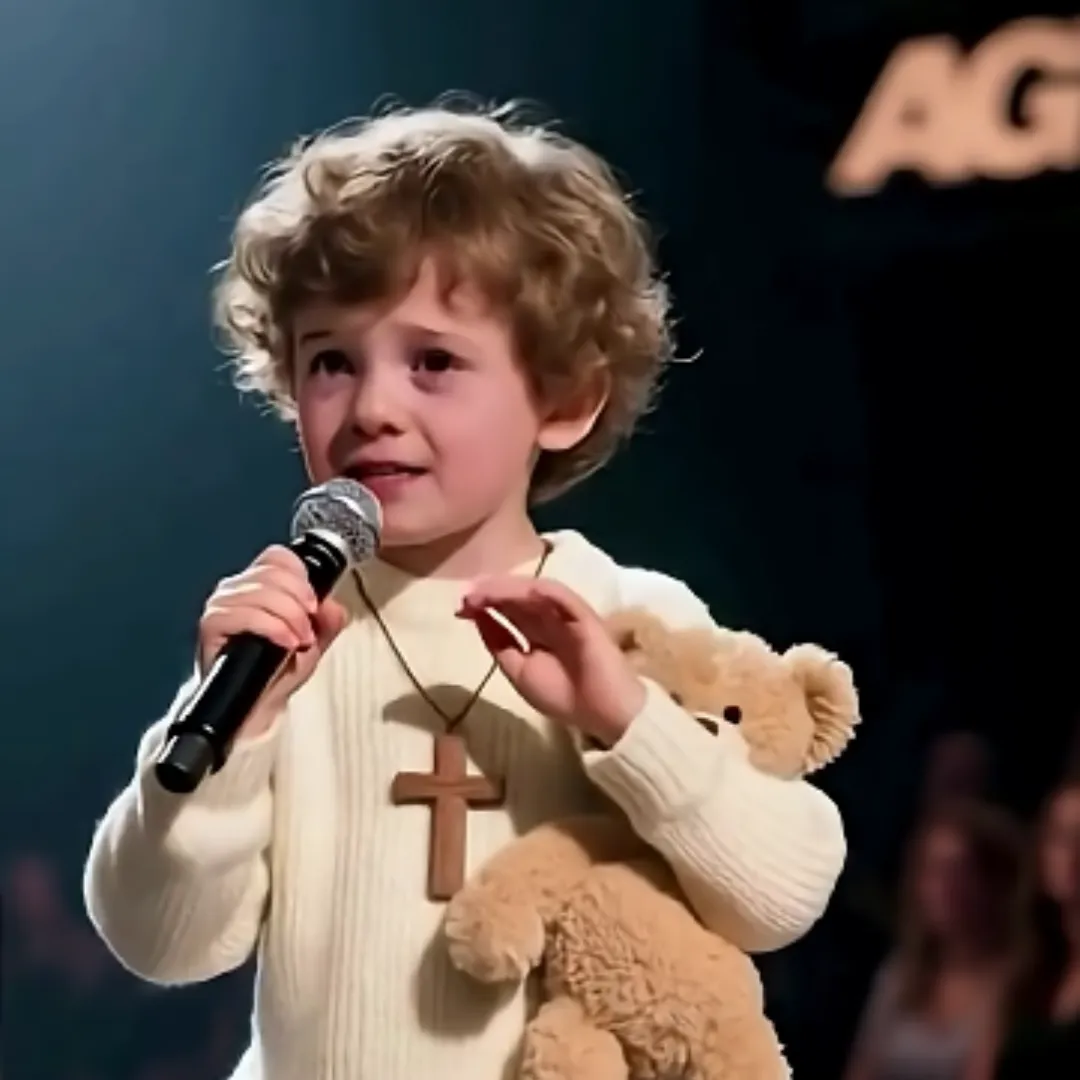 7-Year-Old Boy Sings for His Late Mother in Heaven, Brings America's Got Talent Judges to Tears