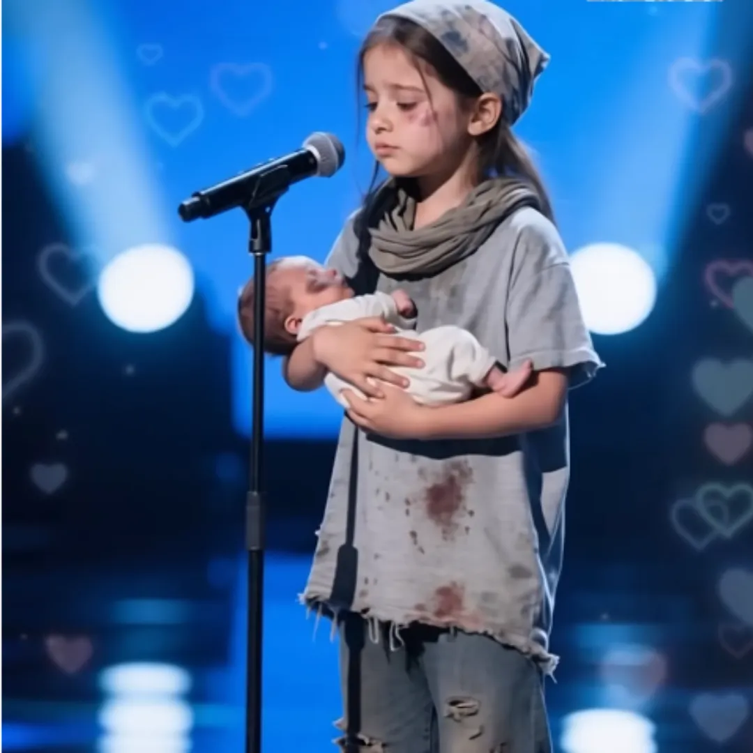 A 6-Year-Old Girl Who Survived Conflict Shares Her Heartfelt Desire for Peace on AGT