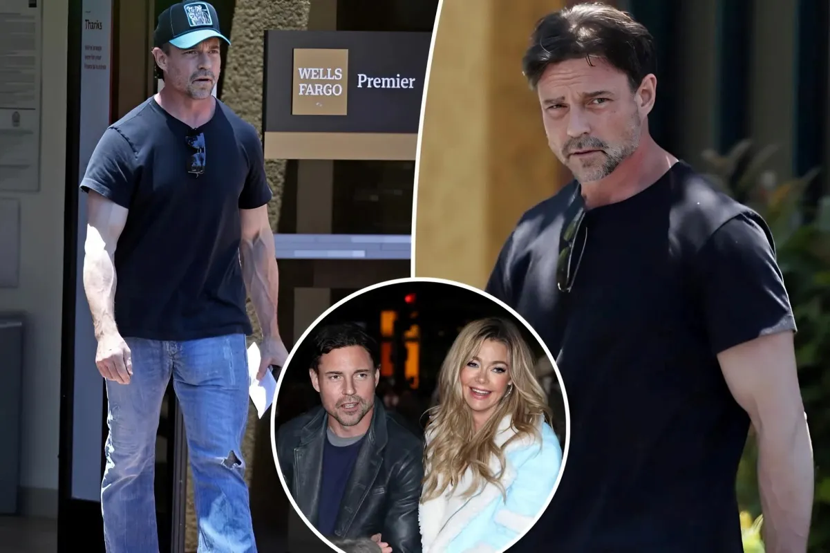 Denise Richards’ estranged husband, Aaron Phypers, ditches wedding ring in first sighting since filing for divorce - lulu