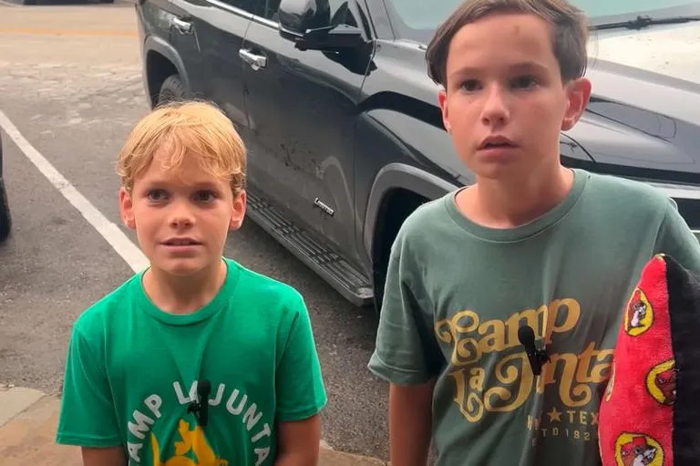 Texas kids recall harrowing moment they managed to escape flash floods