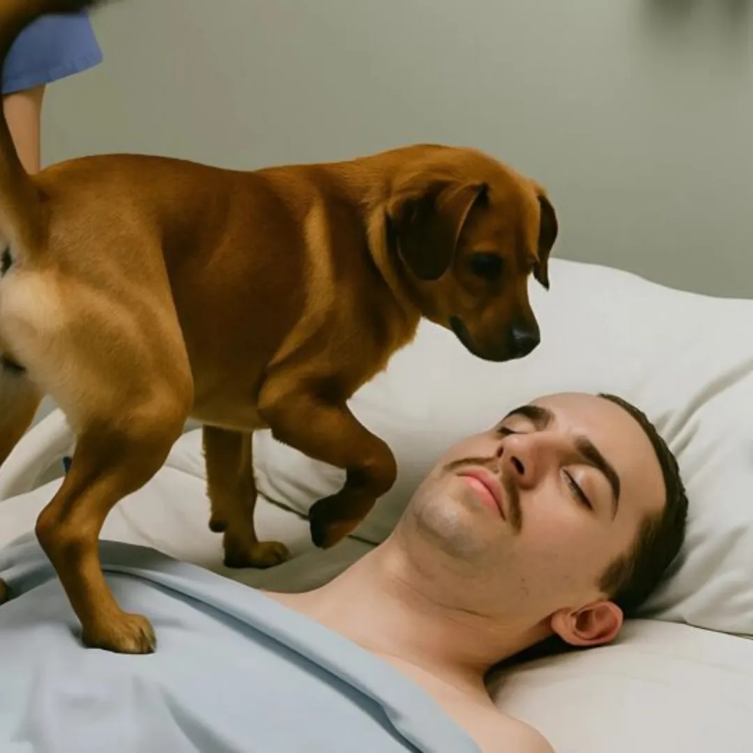 Dog's Last Goodbye to Officer Triggers Miraculous Recovery in ICU