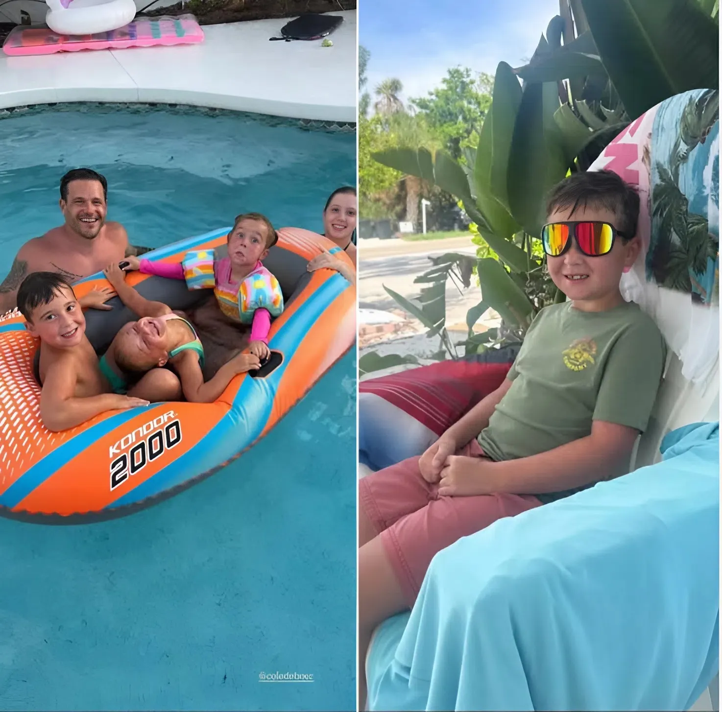 Summer fun done right! ☀️ Cole and Chelsea’s pool day with the kids is giving major family goals. From laughter to lounging, the DeBoers are living their best life! Summer fun done right! ☀️ Cole and Chelsea’s pool day with the kids is giving major family goals. From laughter to lounging, the DeBoers are living their best life!