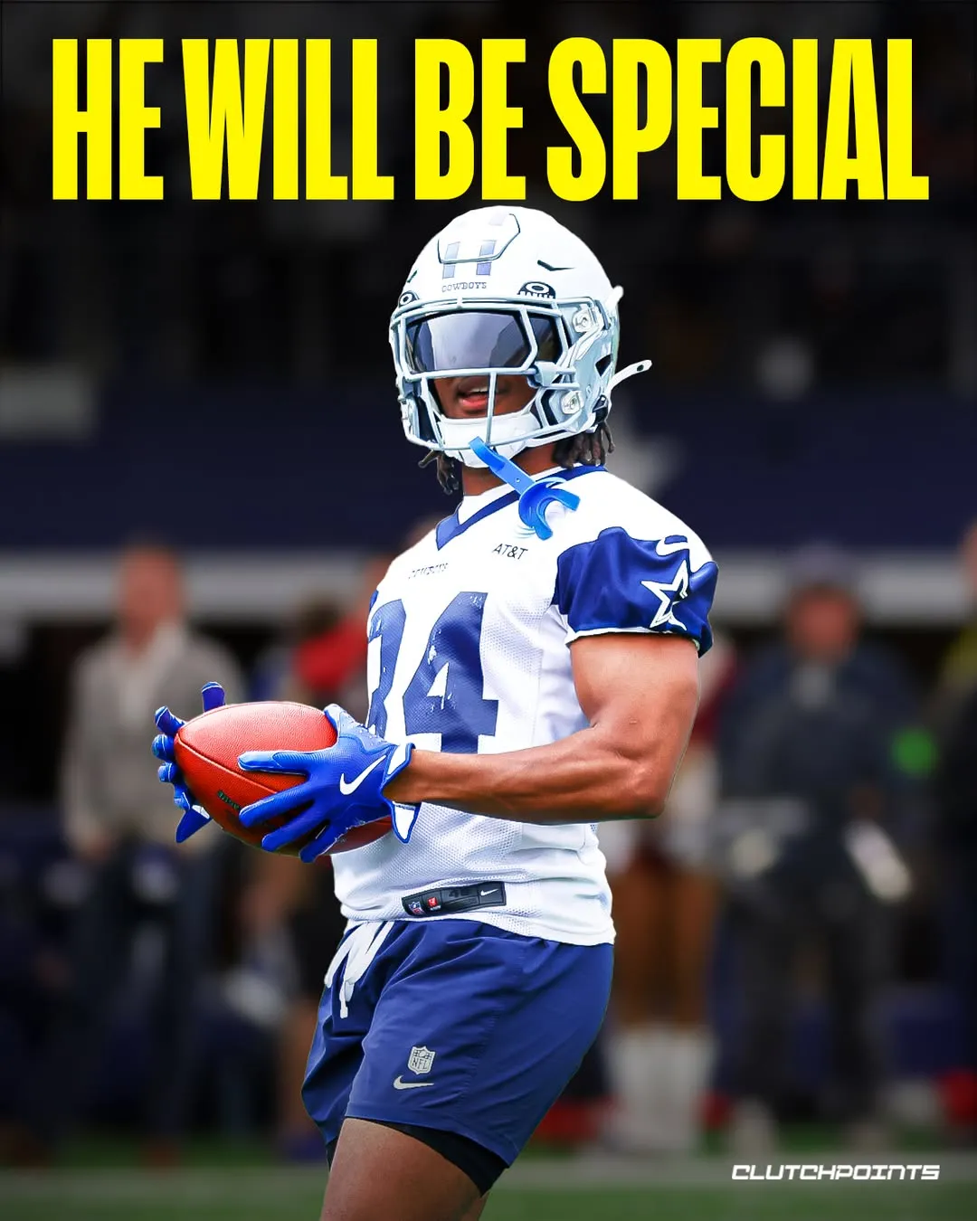 What should Cowboys fans expect from Jaydon Blue in rookie year?