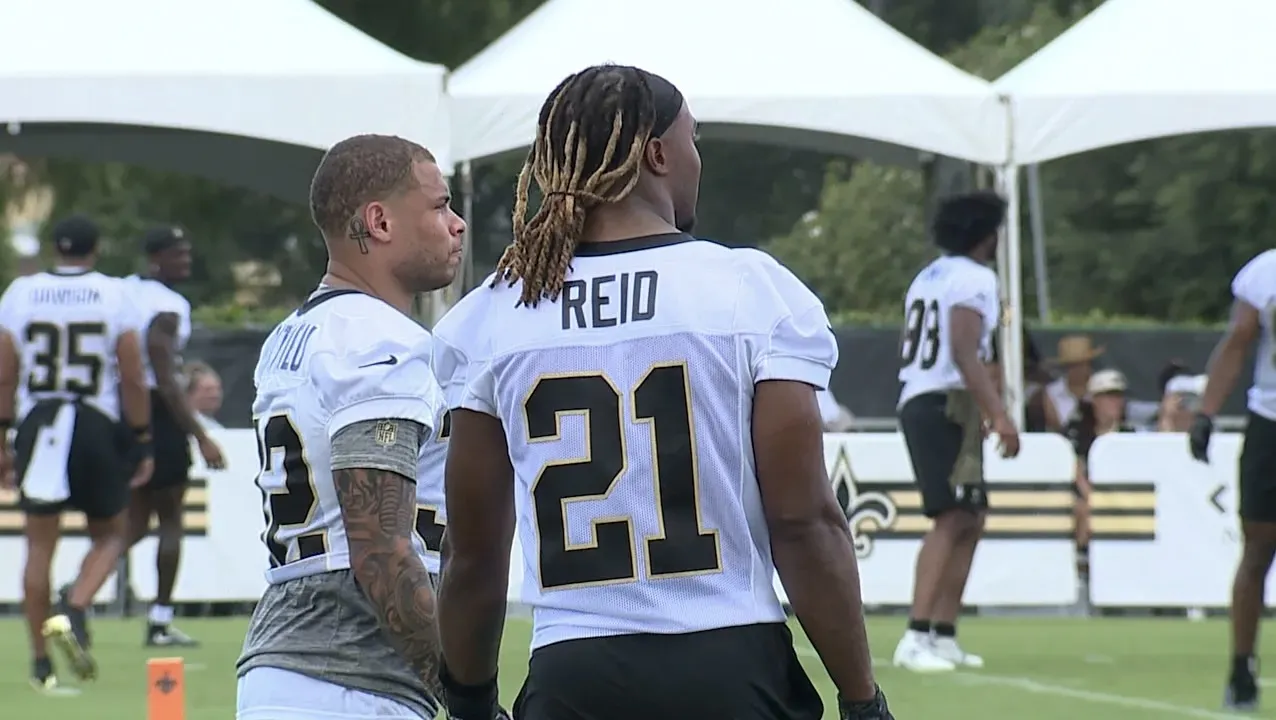 Justin Reid keeps his cards close in New Orleans Saints quarterback competition mystery