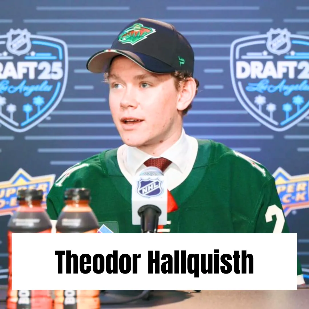 The Wild Might Have Something With Newly Drafted Defensemen Theodor Hallquisth