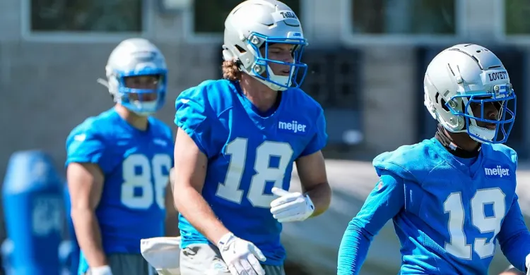 It’s not even training camp but this Lions rookie is already standing out