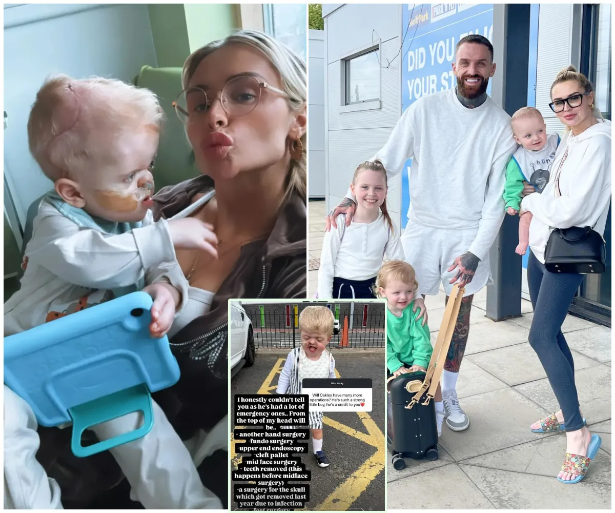 “His veins are almost impossible” – Geordie Shore star Aaron Chalmers’ ex Talia Oatway shares heartbreaking update on son Oakley after gruelling seven-hour surgery and reveals trauma of watching him fight through theatre meltdown - suong