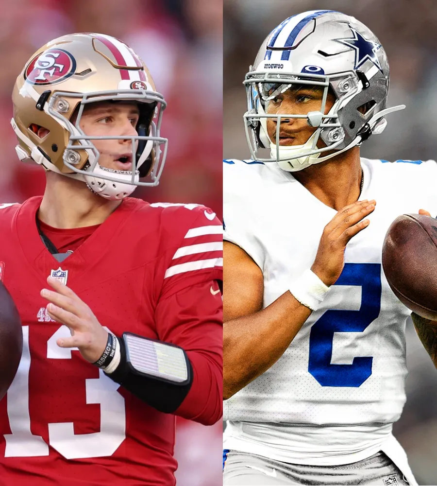 49ers’ Brock Purdy Speaks Out on Cowboys Ex Trey Lance’s Journey
