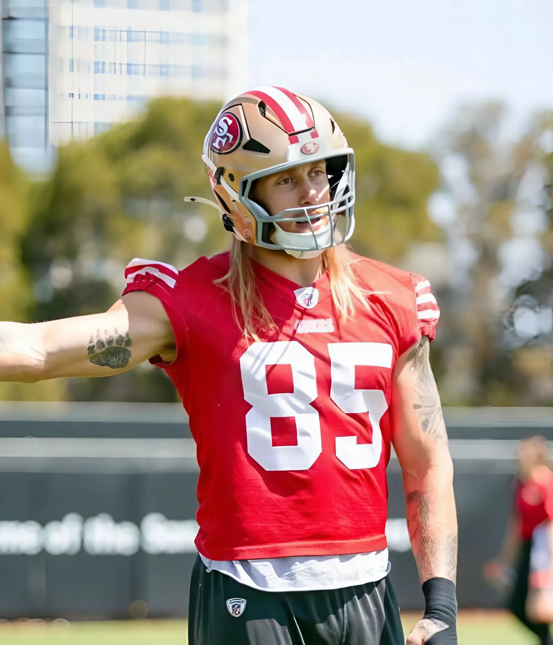 49ers TE George Kittle's formula to playing as long as possible