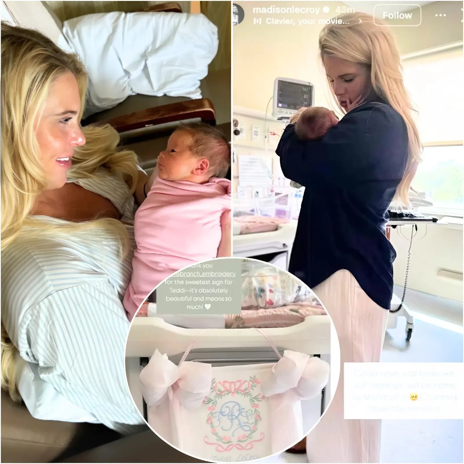 After Days in the NICU, Madison LeCroy Says Baby Teddi Is Almost Ready to Come Home: “We’re Counting Every Second”