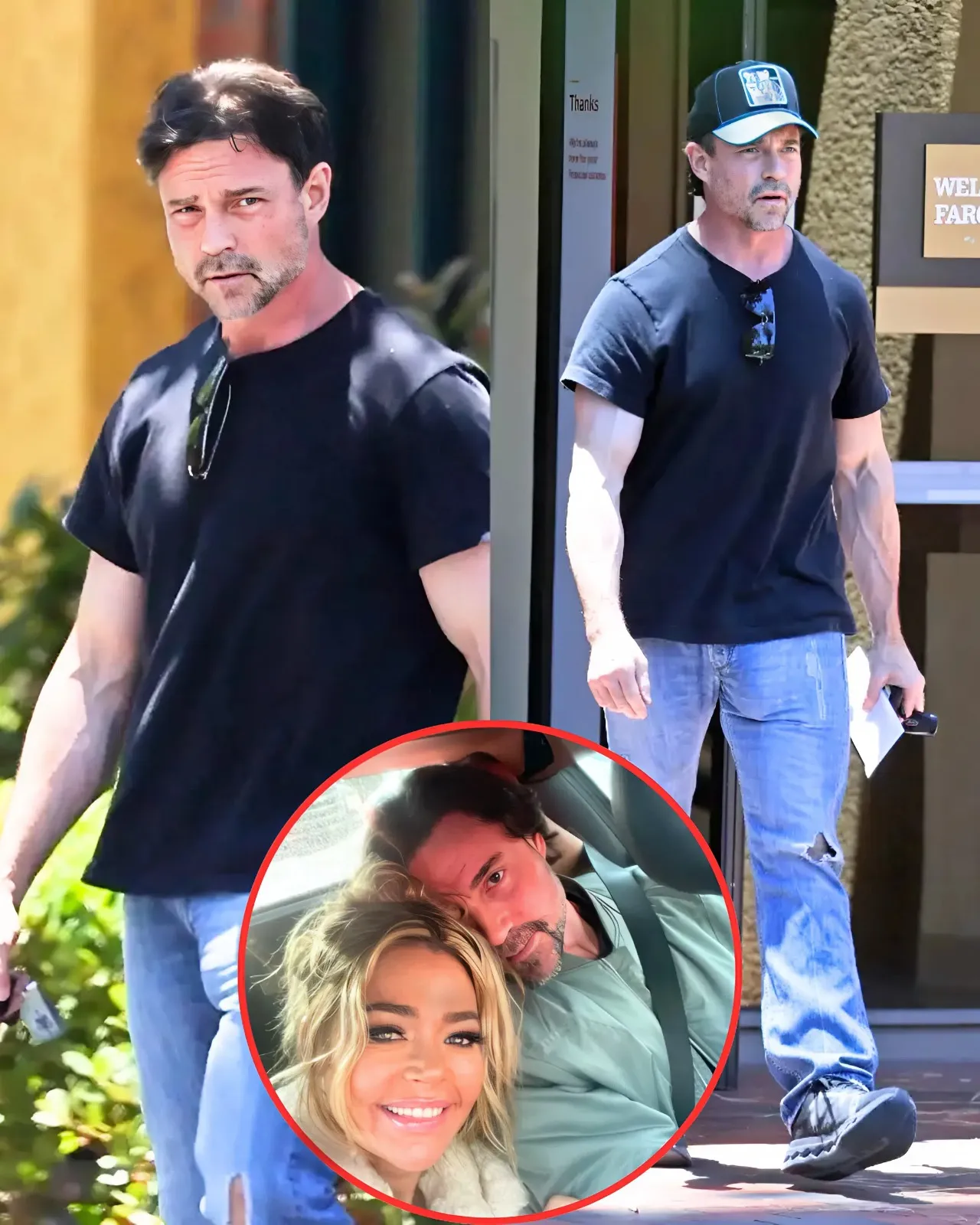 Denise Richards’ estranged husband, Aaron Phypers, ditches wedding ring in first sighting since filing for divorce