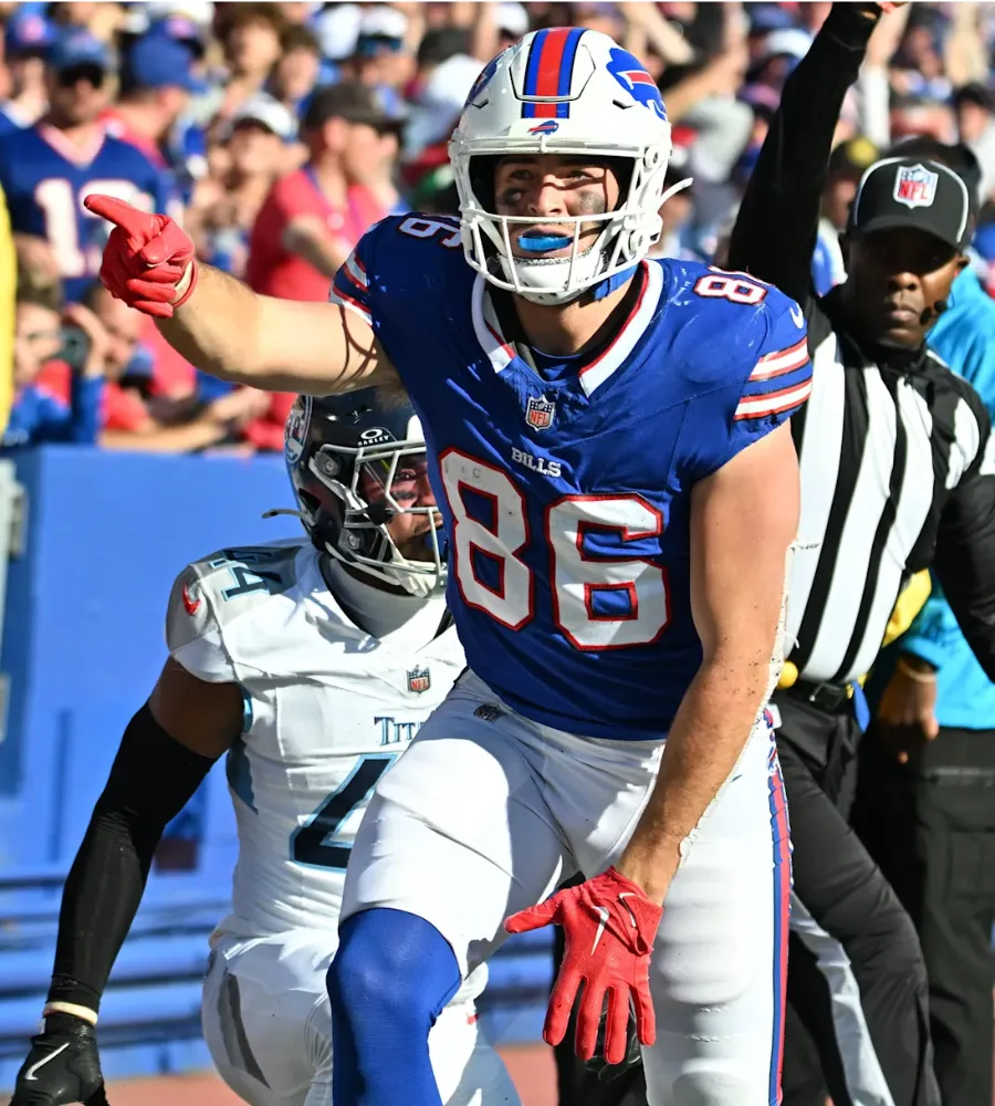 Bills' Dalton Kincaid earns 'honorable mention' among top tight ends in NFL