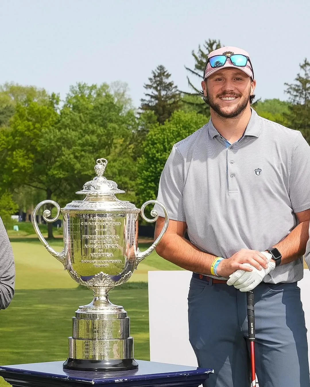 Josh Allen picks golfer to 'play one round with' when allowed to choose anyone