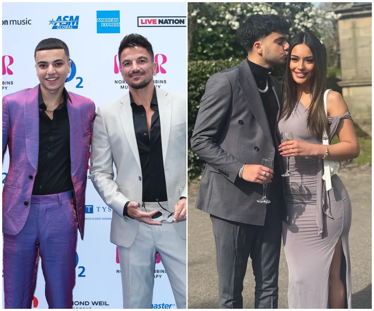 “He’s on repeat!” – Peter Andre breaks silence with blunt warning as son Junior, 20, moves out to live with girlfriend Jasmine, 24, after nearly two years together - suong