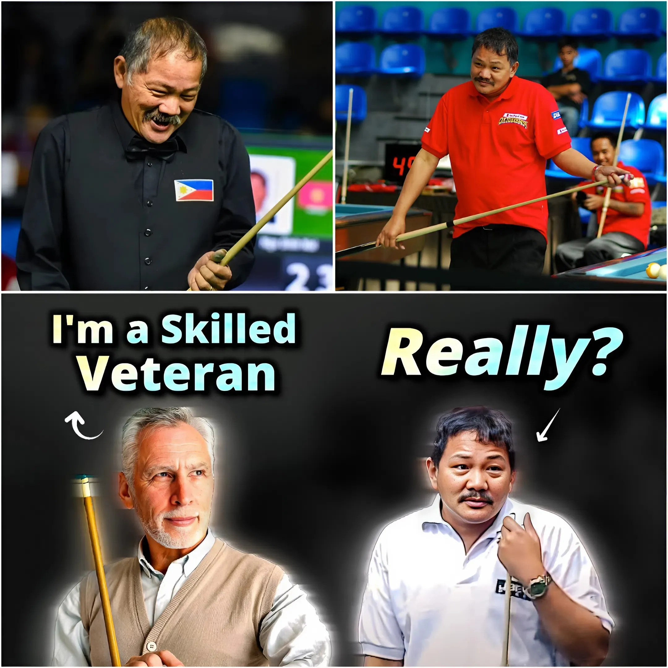 🔥 Living Legend! 68 Years Old, Efren Reyes Destroys American Opponents With Cue Ball Control Technique, Powerful Shots, and Creative Shots That Leave the World Speechless at the US Open!