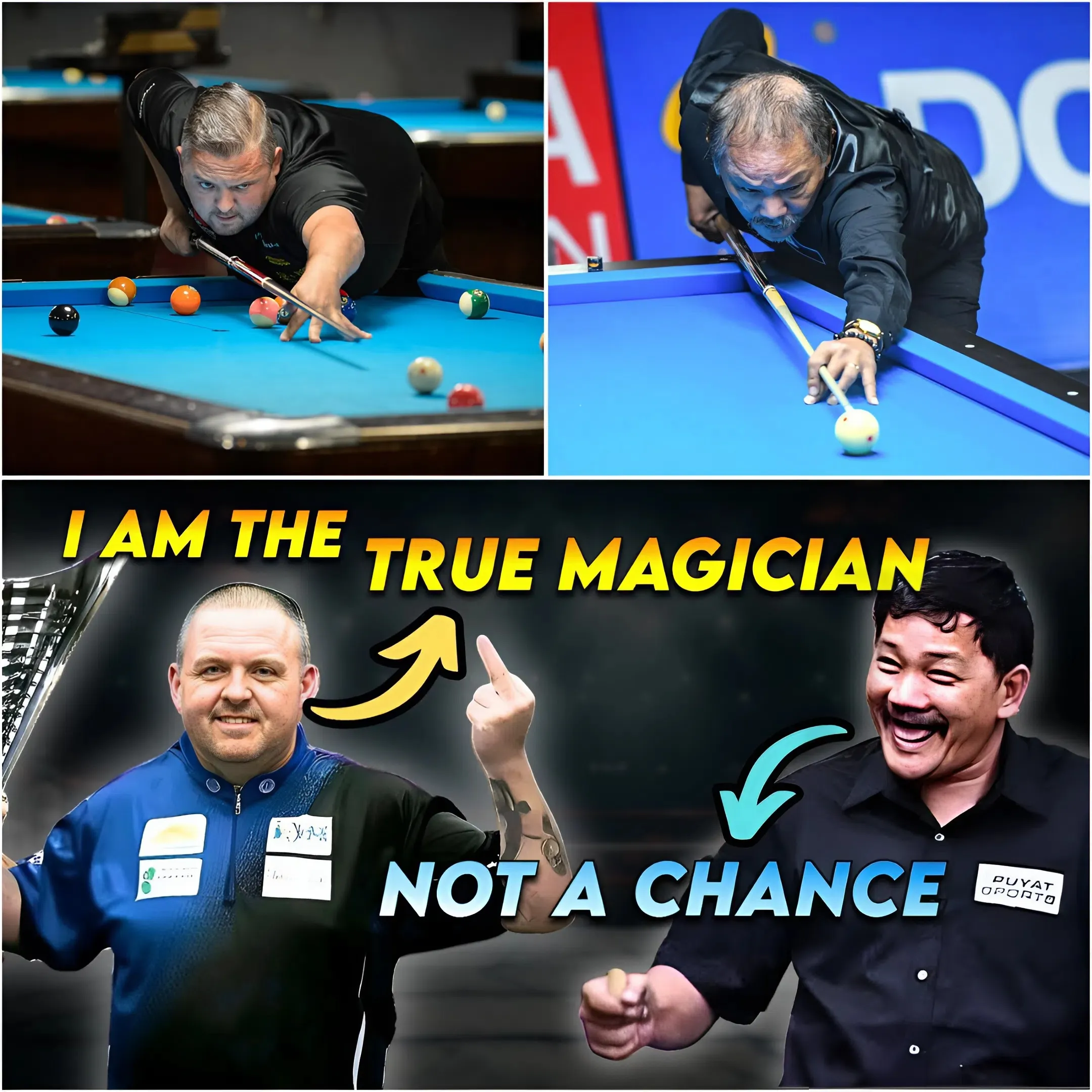 🔥 Magical Encounter! Efren Reyes Meets Chris Melling In A Match That Shakes The Billiards World – Who Is The Real Wizard?
