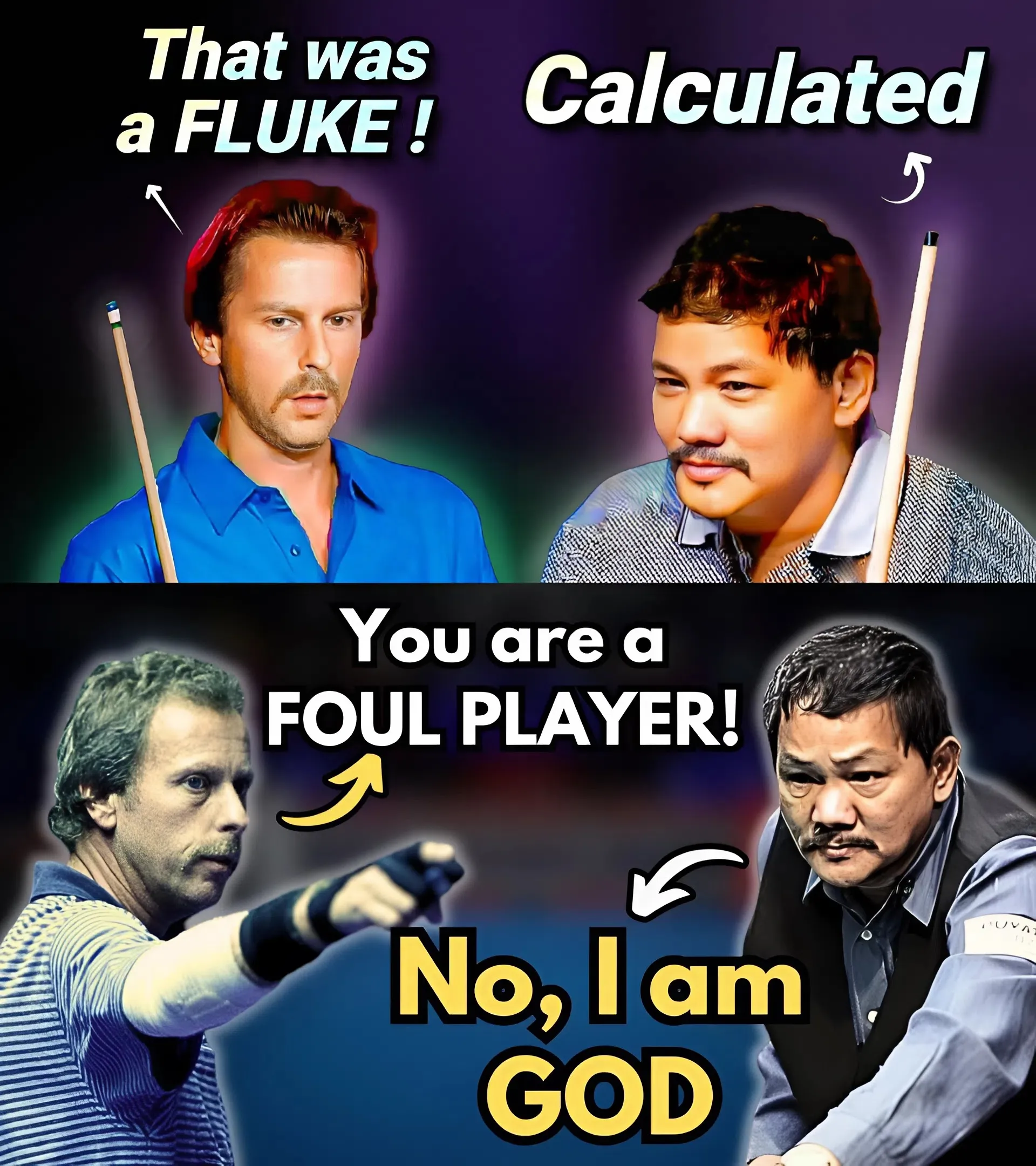 🌍 The Most Expensive Match in History! Efren Reyes vs Earl Strickland – Controversial Shot, Cold Expression and Tense Layout Every Second!