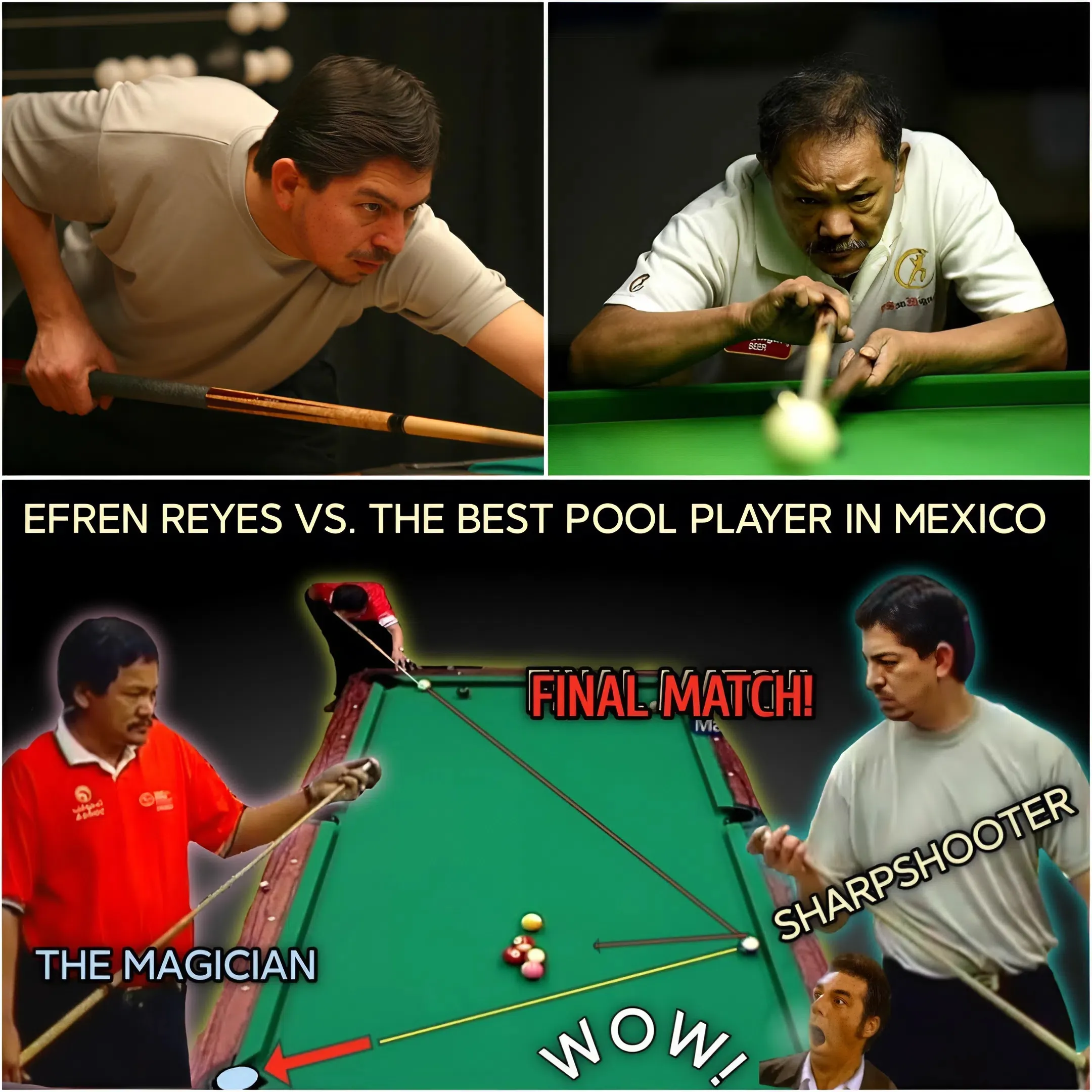 💎💰🏆 FINAL MATCH! They thought Efren Bata Reyes was a loser! Mexico's sharpshooter and shot putter couldn't beat the Great Efren Bata Reyes DCC2004 Final. The GOAT unleashed magic shots...