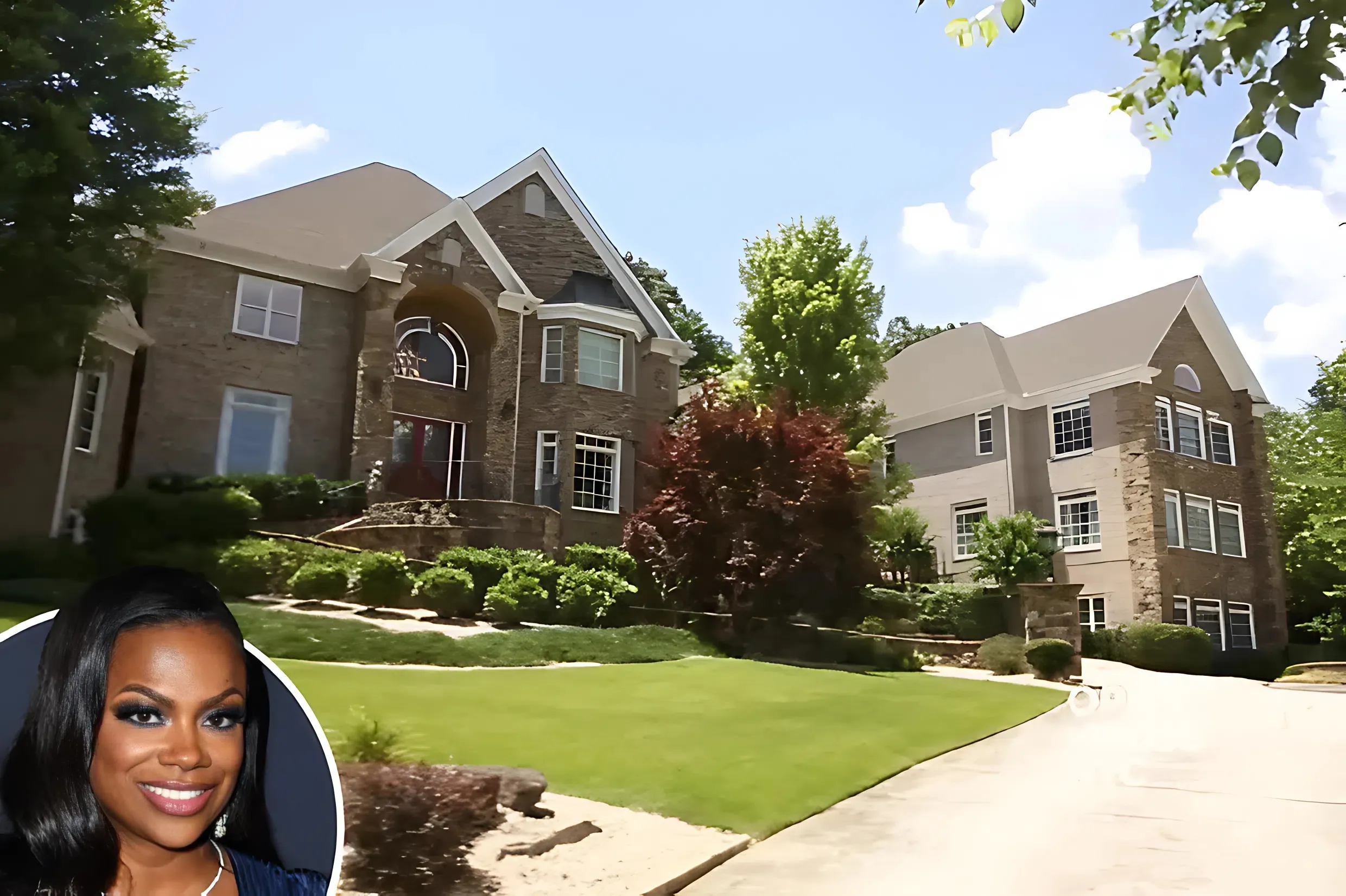 Inside Kandi Burruss’ $1.7 million Atlanta mansion featuring TEN baths and red crocodile-embossed piano room