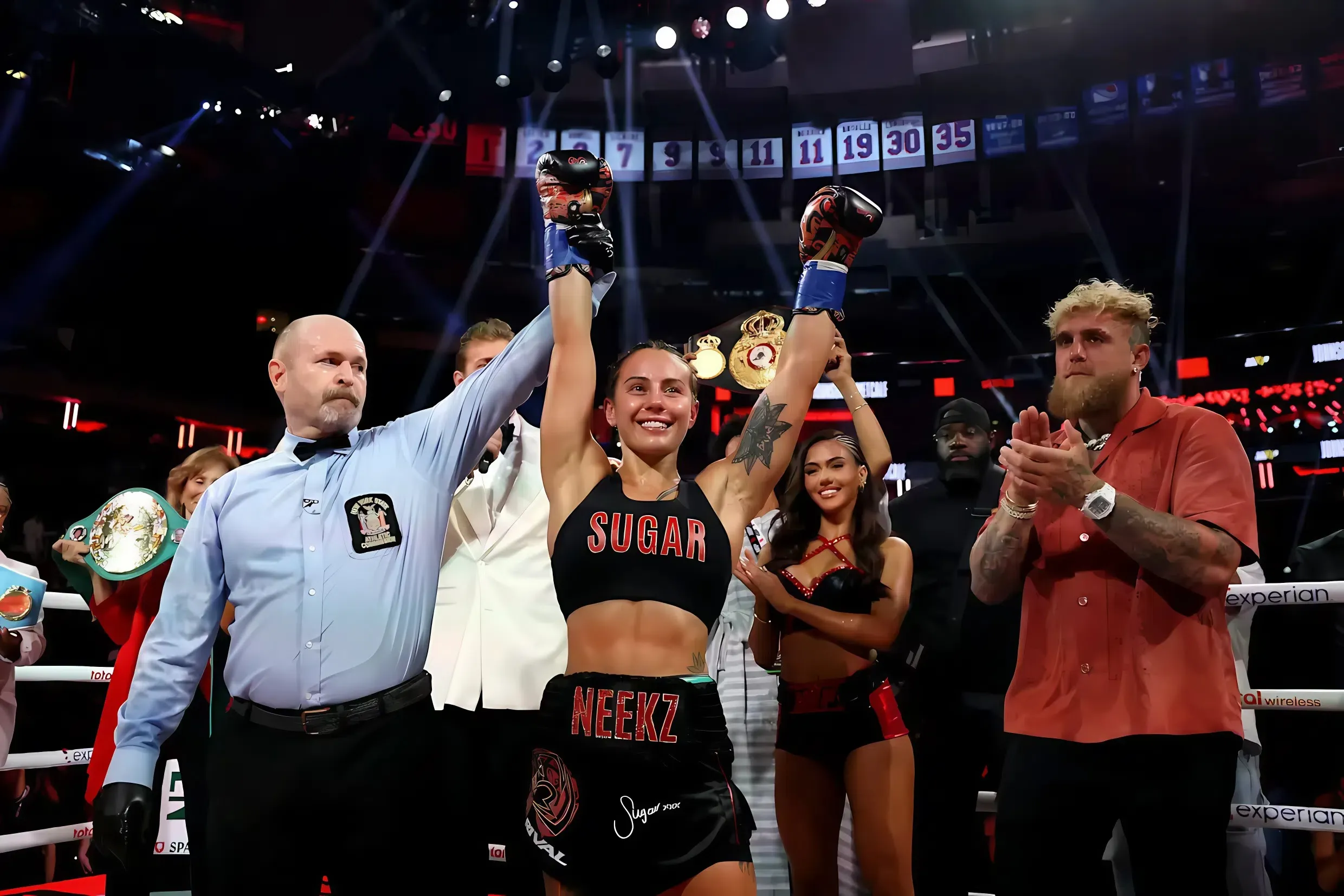 Cherneka Johnson Makes History as First Undisputed Aussie Champion of the Four-Belt Era at Madison Square Garden trucc