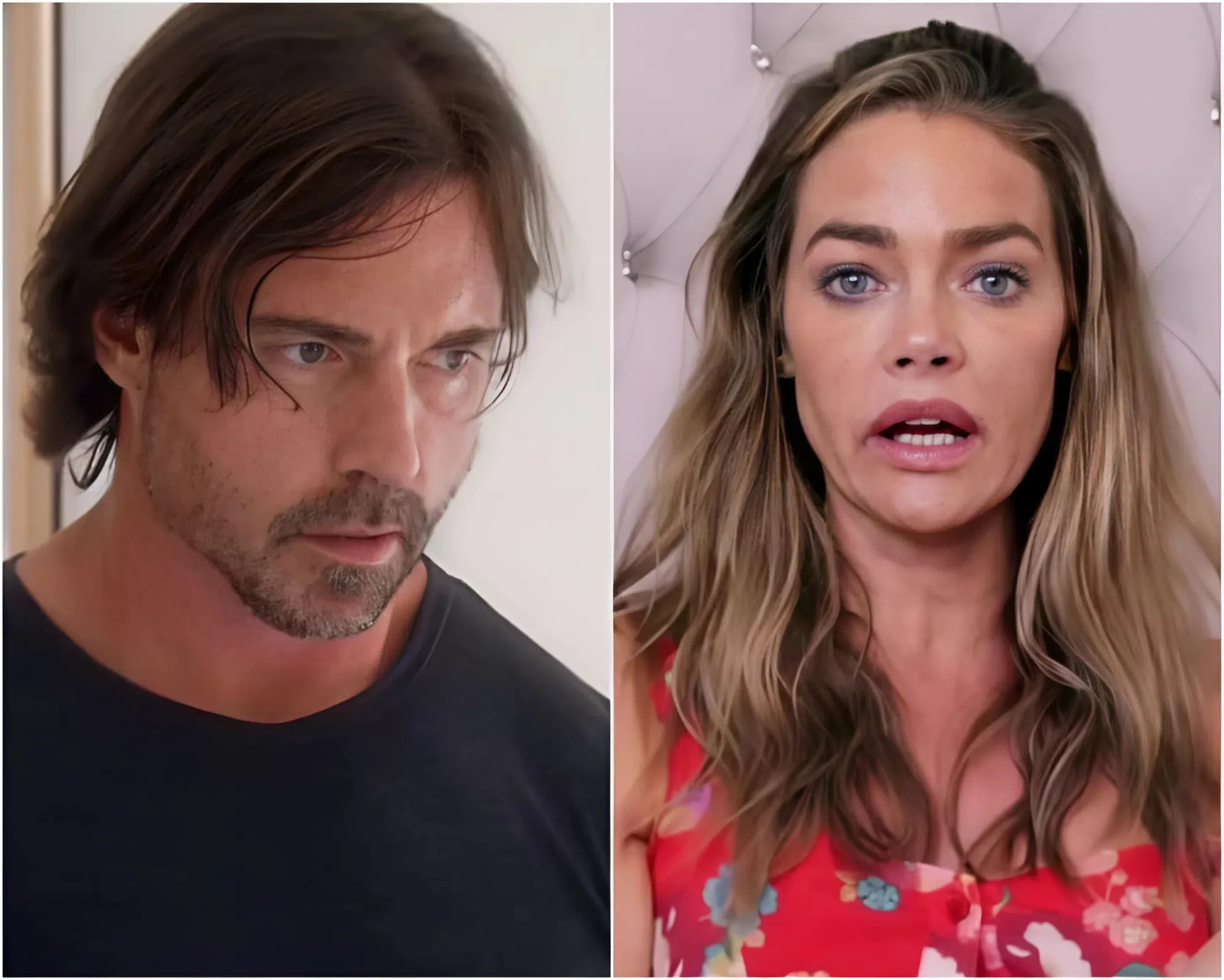 Denise Richard's 'f*** you' fight that made Aaron Phypers run for the door... and now friends tell us the REALLY dirty part is just starting