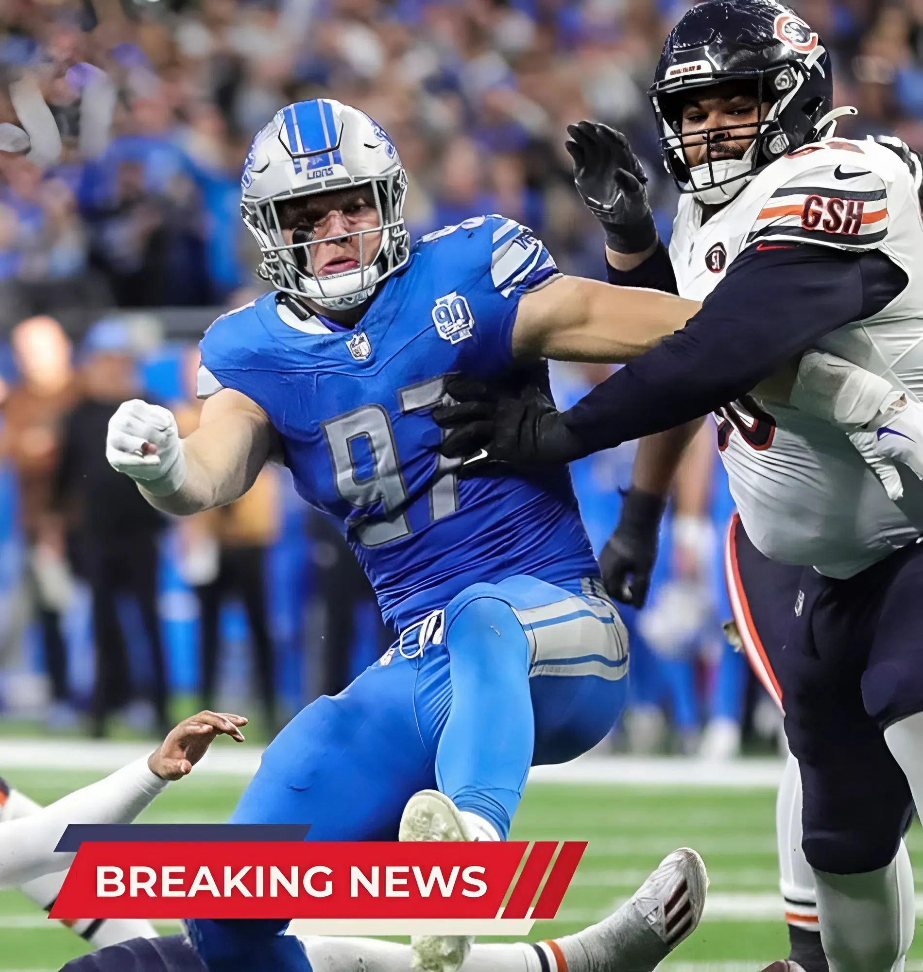 Lions' Aidan Hutchinson shrugs off injury with encouraging offseason update Lions' Aidan Hutchinson shrugs off injury with encouraging offseason update