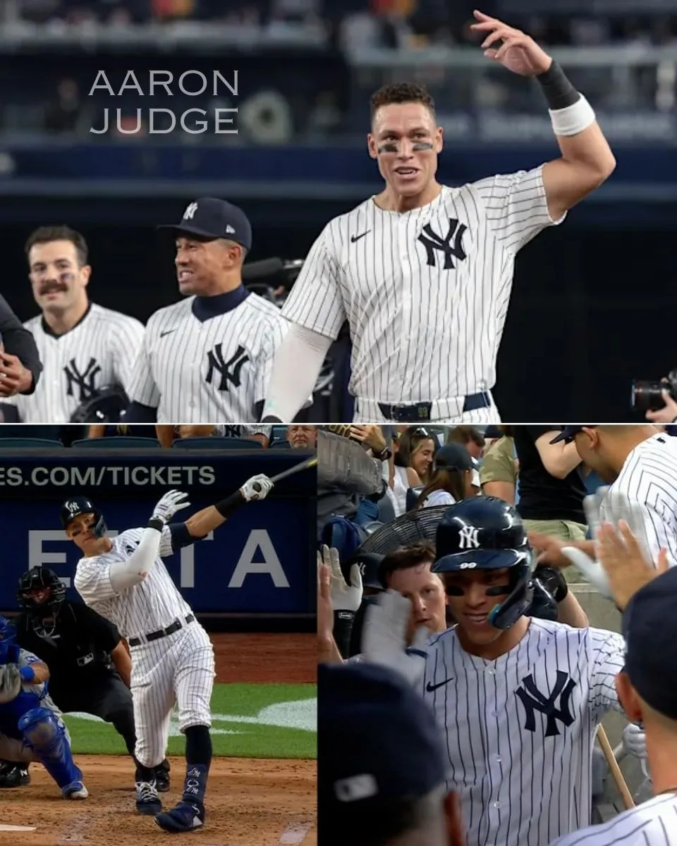 Aaron Judge had muted reaction to his home run milestone