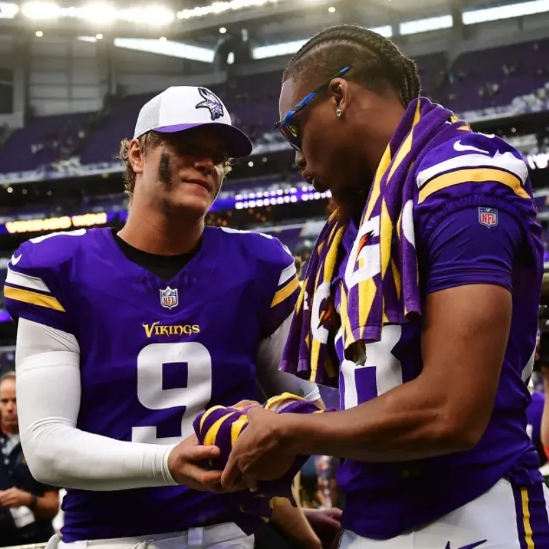 Vikings’ Justin Jefferson Puts J.J. McCarthy on Notice