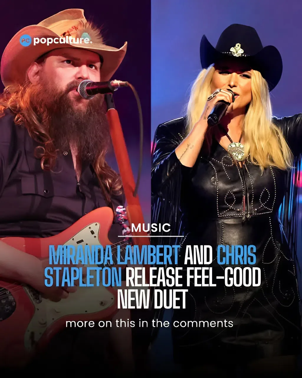 Miranda Lambert and Chris Stapleton Release Feel-Good New Duet