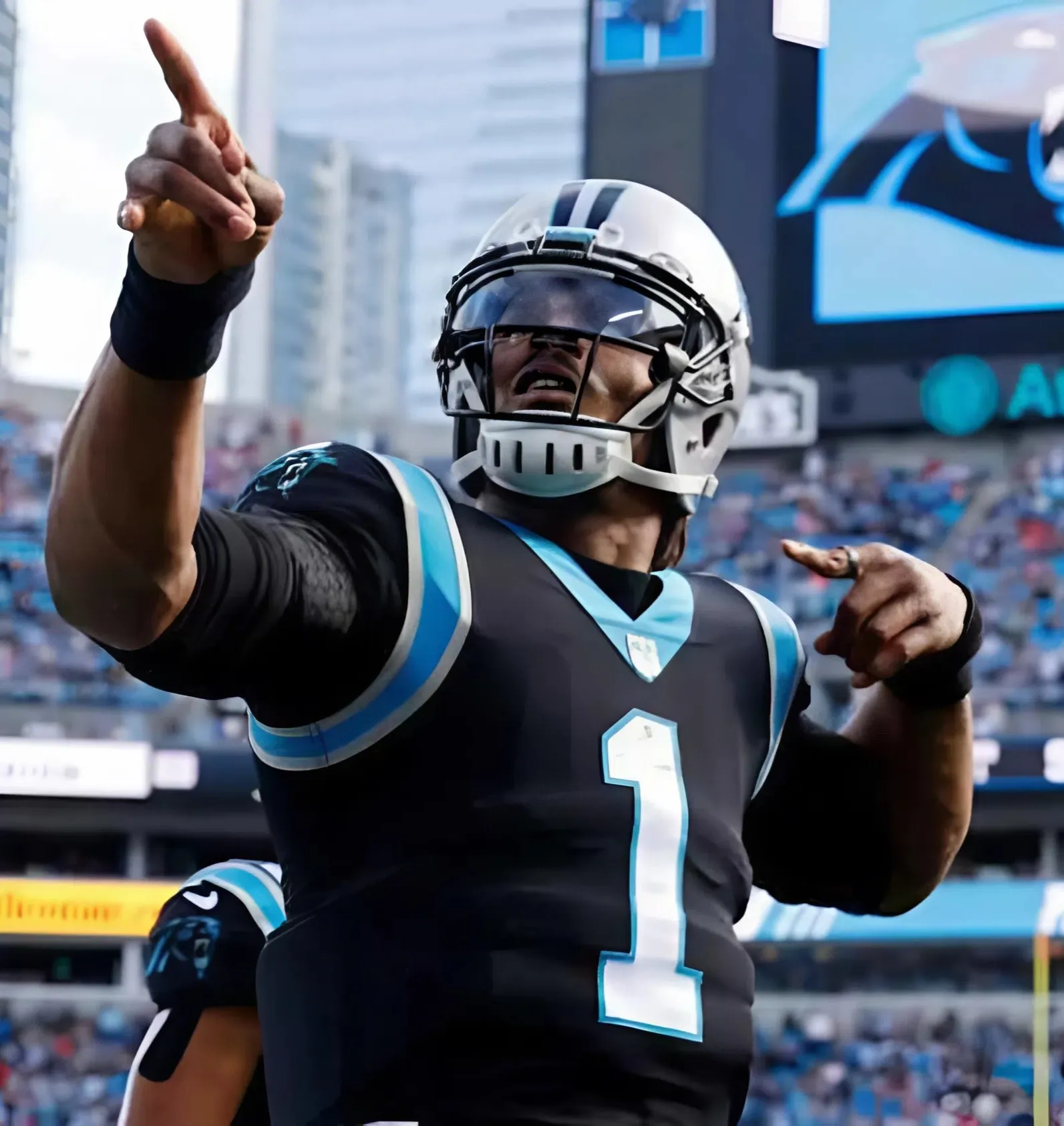 Panthers share another overture to Cam Newton with 'Superman' treatment