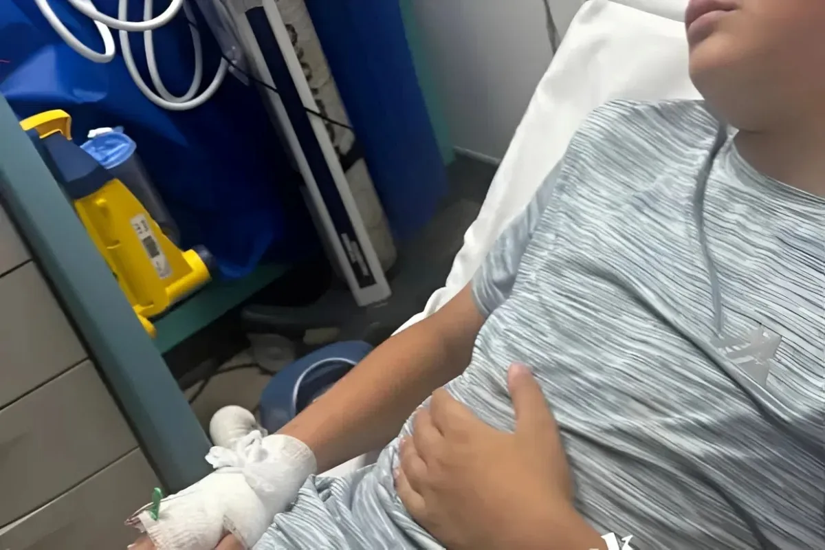 Towie star rushes son to hospital and shares worrying A&E photo... ngocc