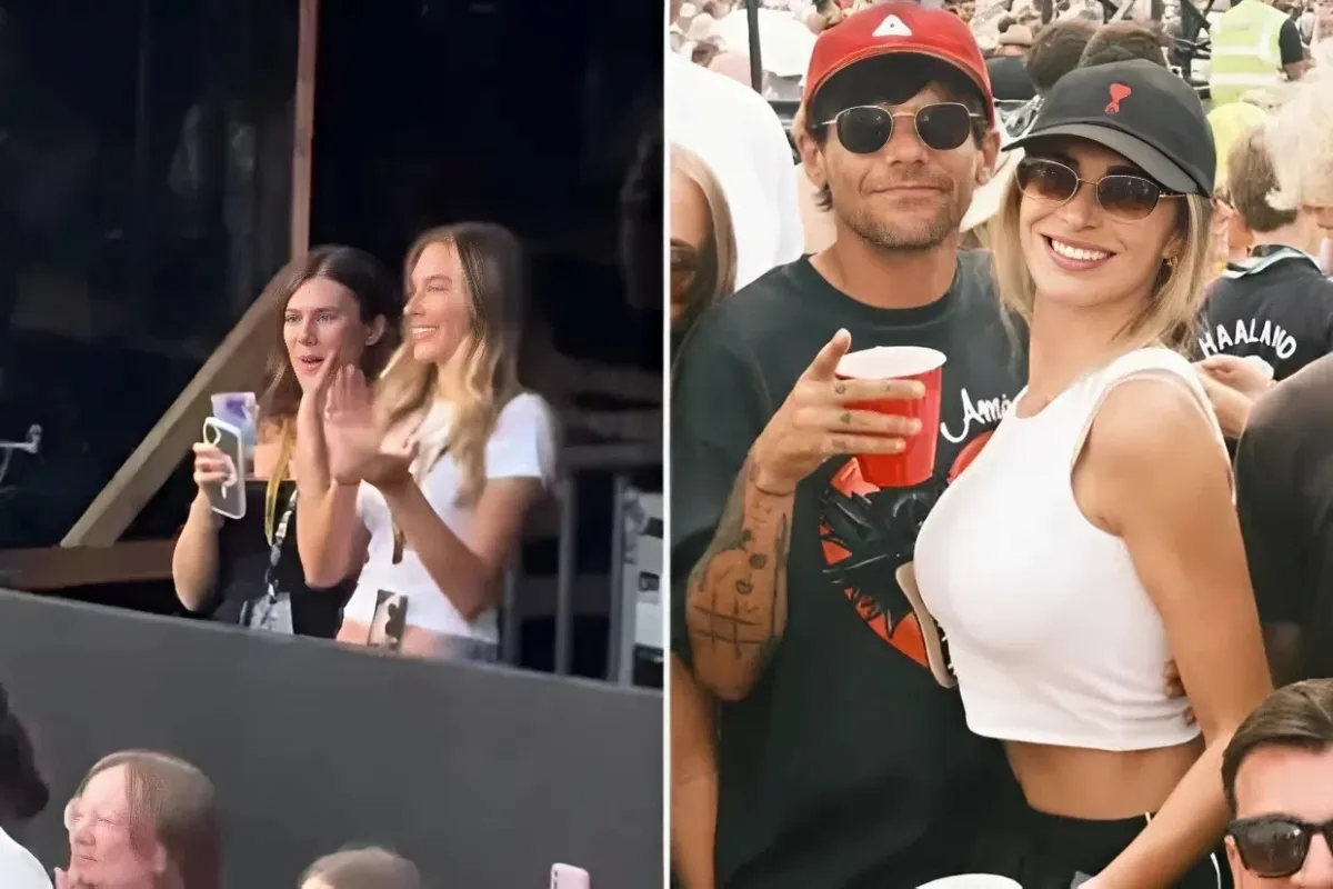 Zara McDermott spotted singing along at Louis Tomlinson gig after she jets out to Zurich to support him ngocc