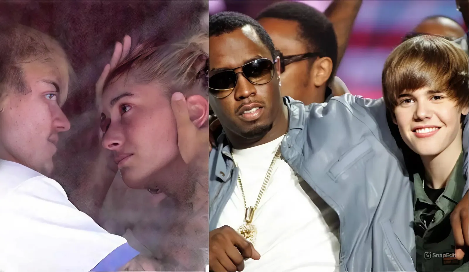 Justin Bieber’s wife, Hailey Bieber, tearfully revealed shocking details about what Justin told her regarding what actually transpired between him when he was a teenager and Sean ‘Diddy’ Combs: ‘He was vio…