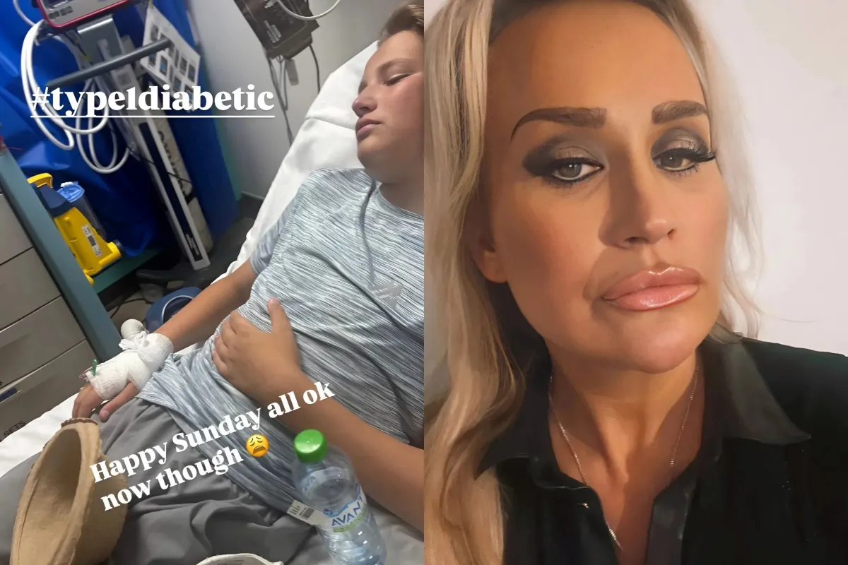 Towie star rushes son to hospital and shares worrying A&E photo liennhi