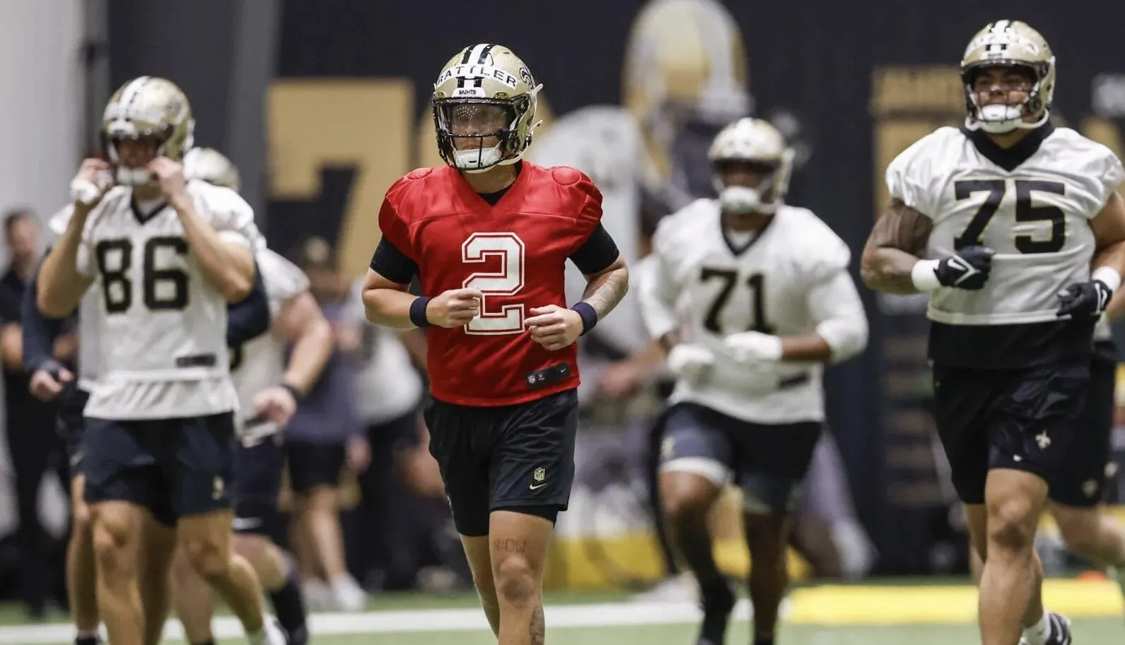 New Orleans Saints QB Spencer Rattler makes up for recent missed opportunity as he tries to win starting job over Tyler Shough