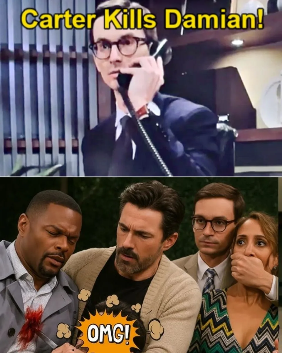 The Young and the Restless Spoilers: Carter Behind Damian’s Death, Goes Rogue to Eliminate Cane’s Competition for Lily?