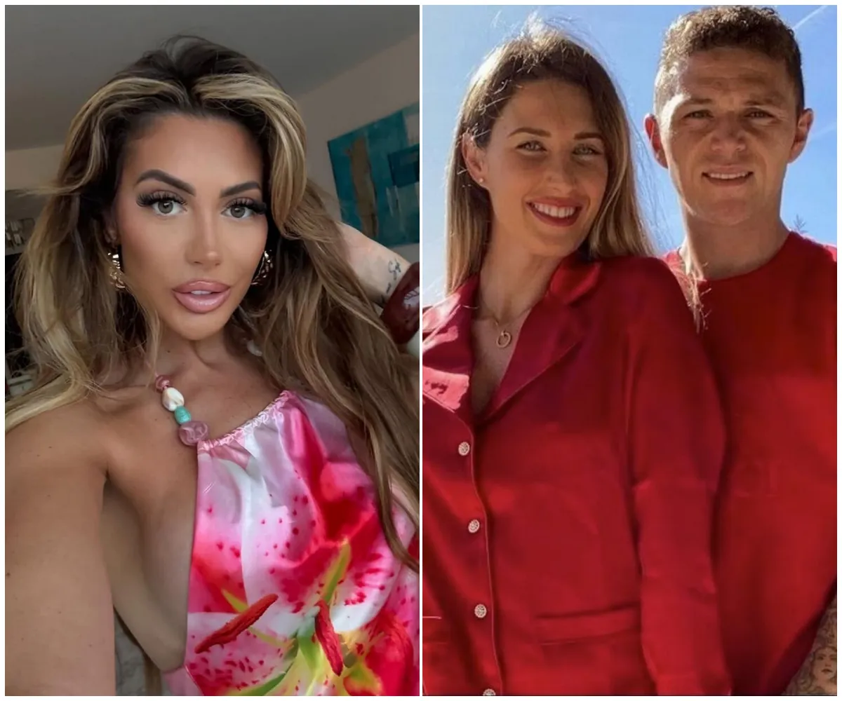 Chloe Ferry breaks silence on Ibiza fling rumours with Kieran Trippier as Newcastle United star faces growing scandal over split from wife Charlotte and string of women linked since breakup - suong
